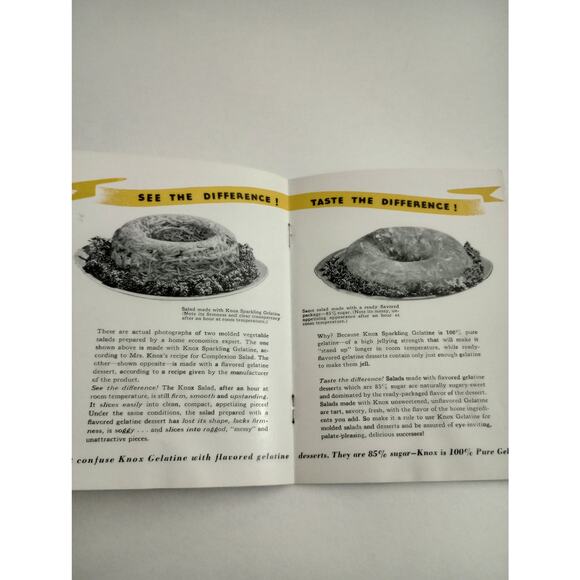 Vintage Cook Book Control Your Weight with Knox Gelatine Recipes (bb2) - Picture 4 of 10